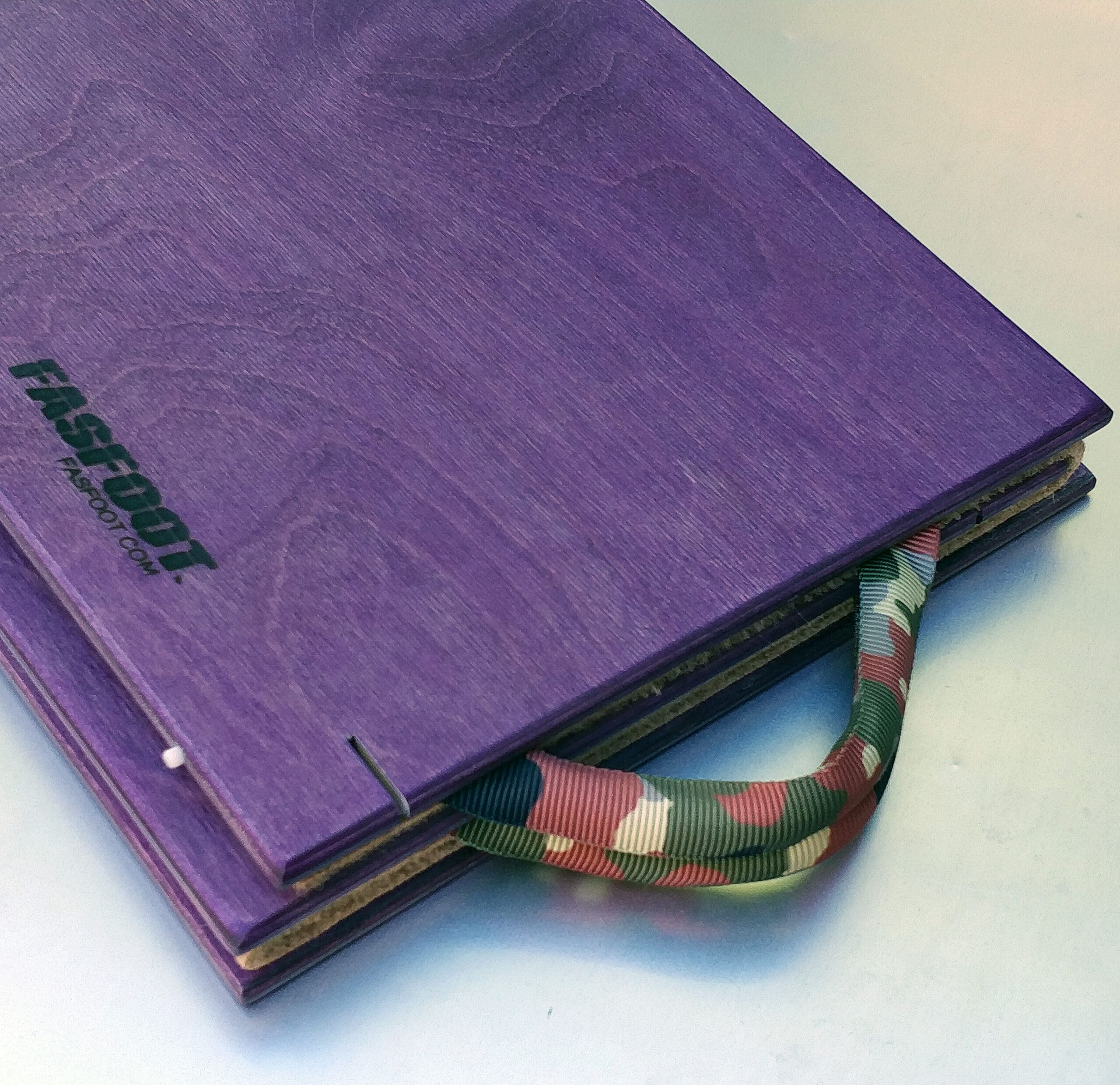 Purple FASFOOT with camo handles