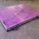 Purple FASFOOT on frame