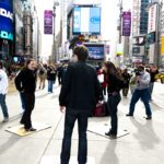 FASFOOT video shoot in Times Square NYC