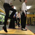 Students at Capitol Tap using FASFOOT floors in class