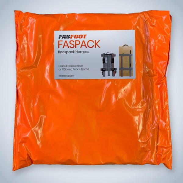 FASPACK Backpack Harness packaging
